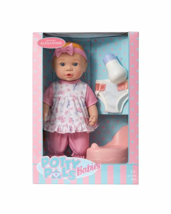 13" Potty Pals Baby Light Skin Tone - Image 12
