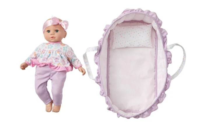 14" Sweet Smiles - Slumber Carrier - Light Skin Tone - Image 2