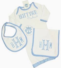 3 Marthas Bib & Burp Box Set - Train - Image 5