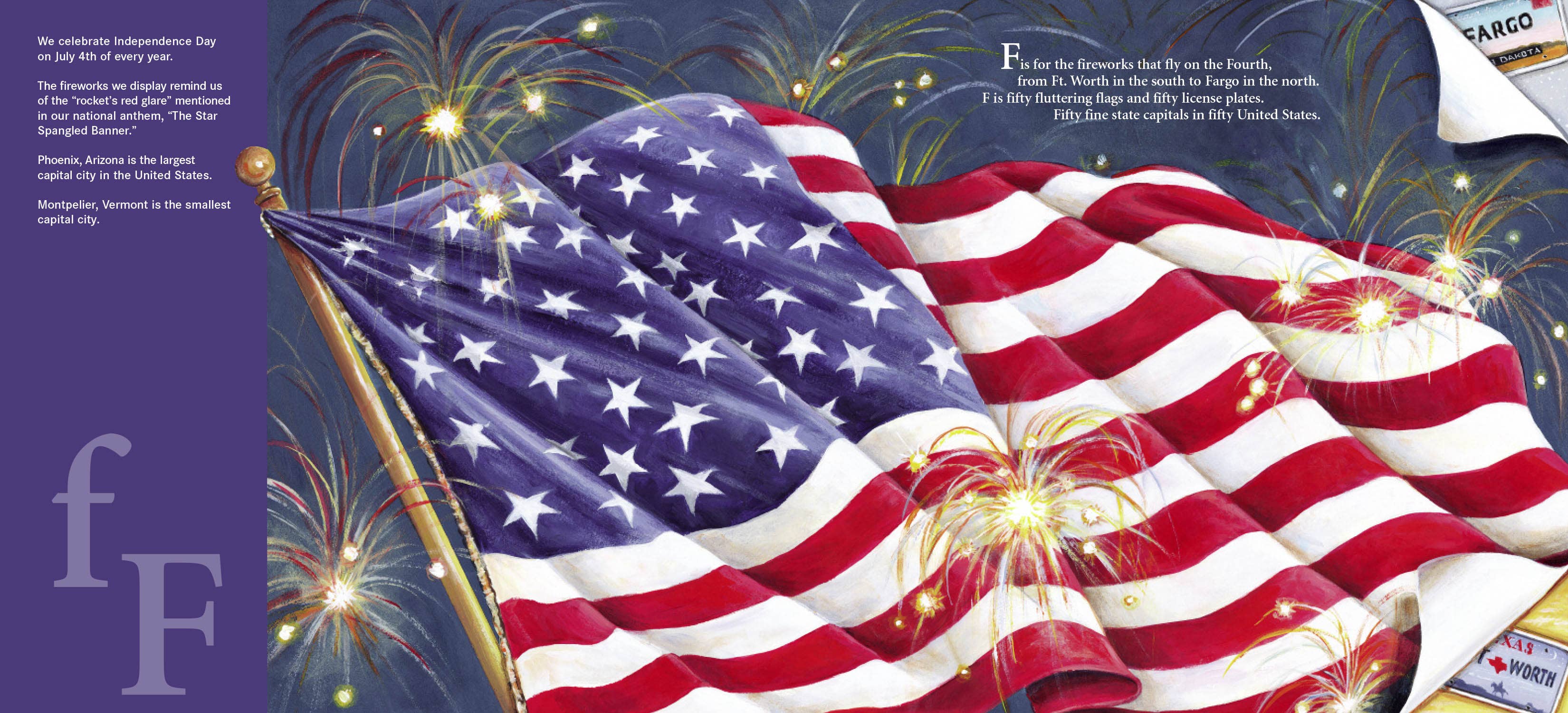 A is for America: An American Alphabet Picture Book - Image 3