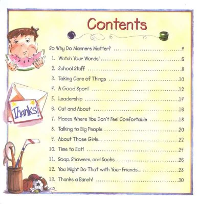 A LITTLE BOOK OF MANNERS FOR BOYS - Image 5