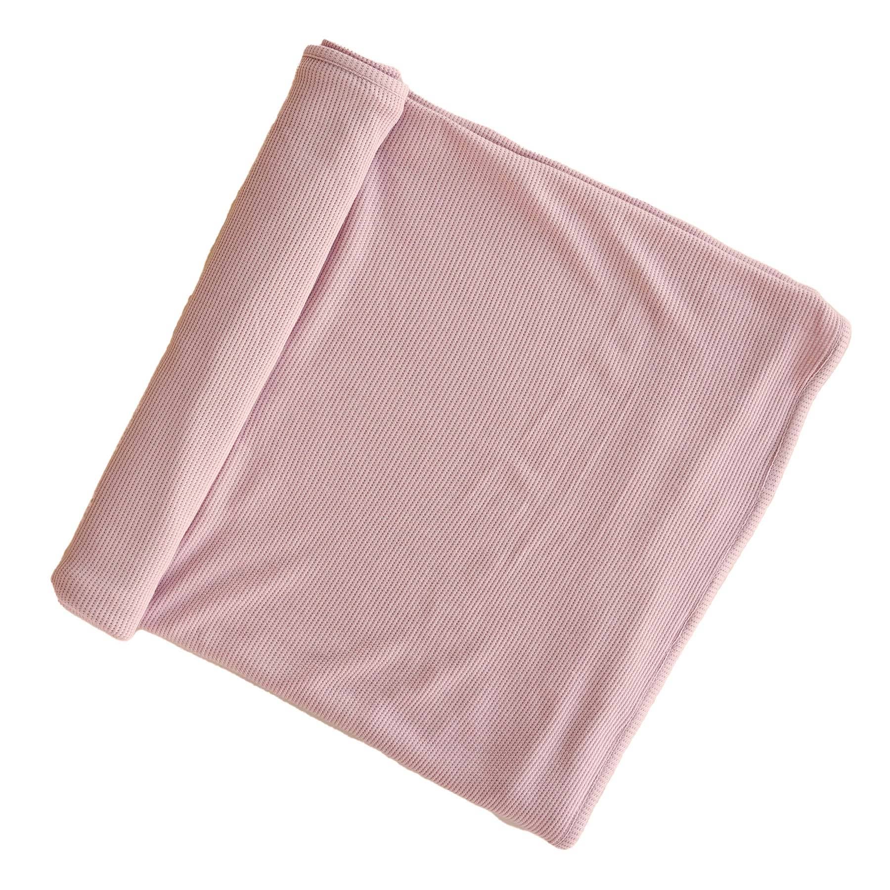 All Bamboo Waffle Swaddle Blankets: Eucalyptus - Image 11
