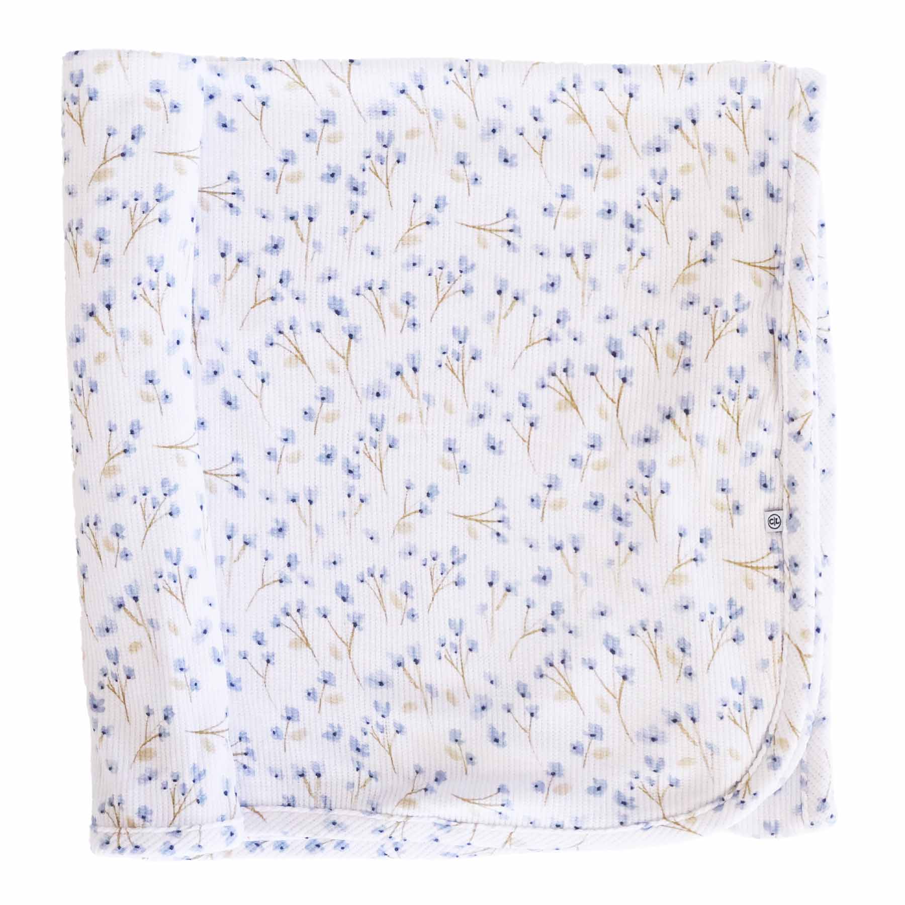 All Bamboo Waffle Swaddle Blankets: Eucalyptus - Image 25