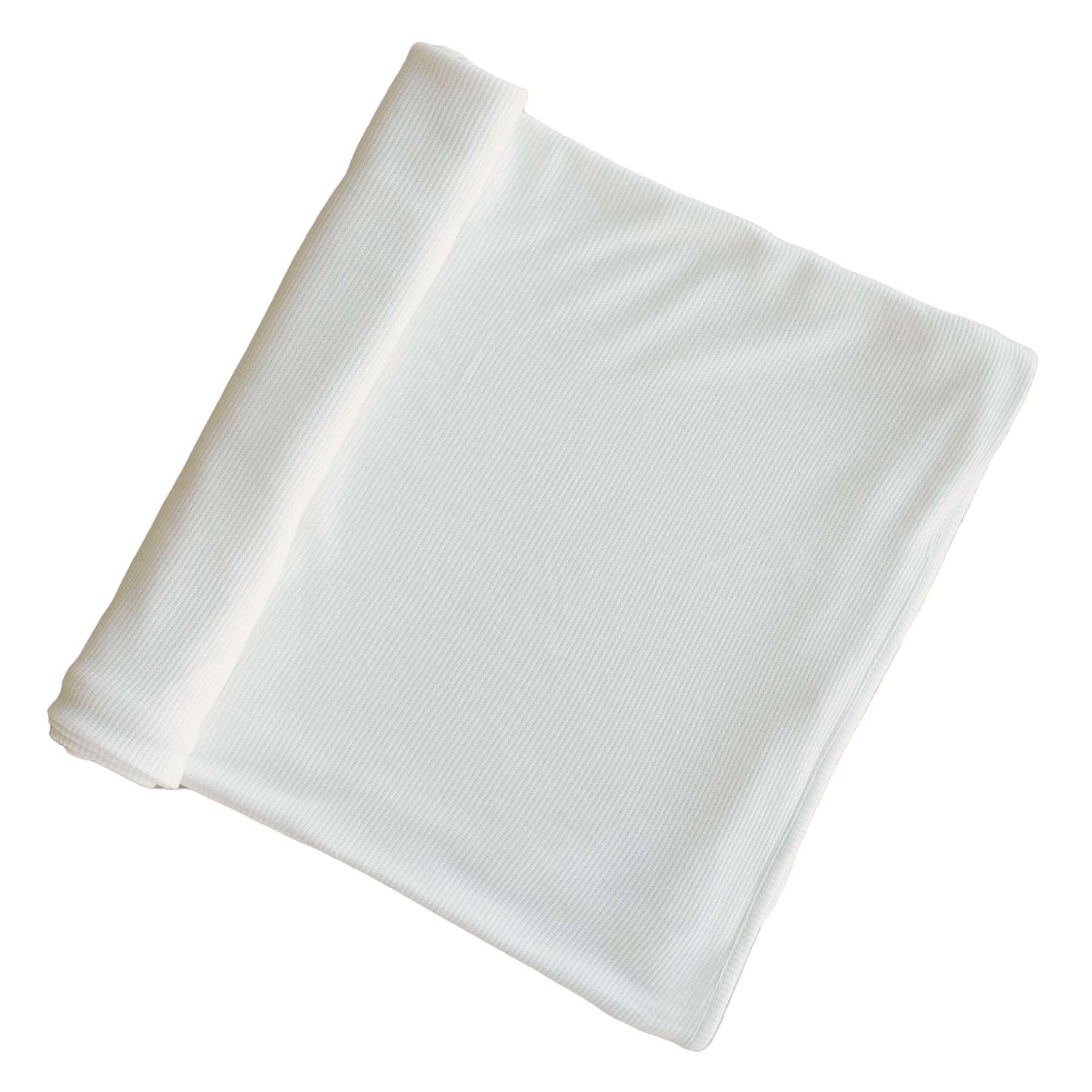 All Bamboo Waffle Swaddle Blankets: Eucalyptus - Image 4