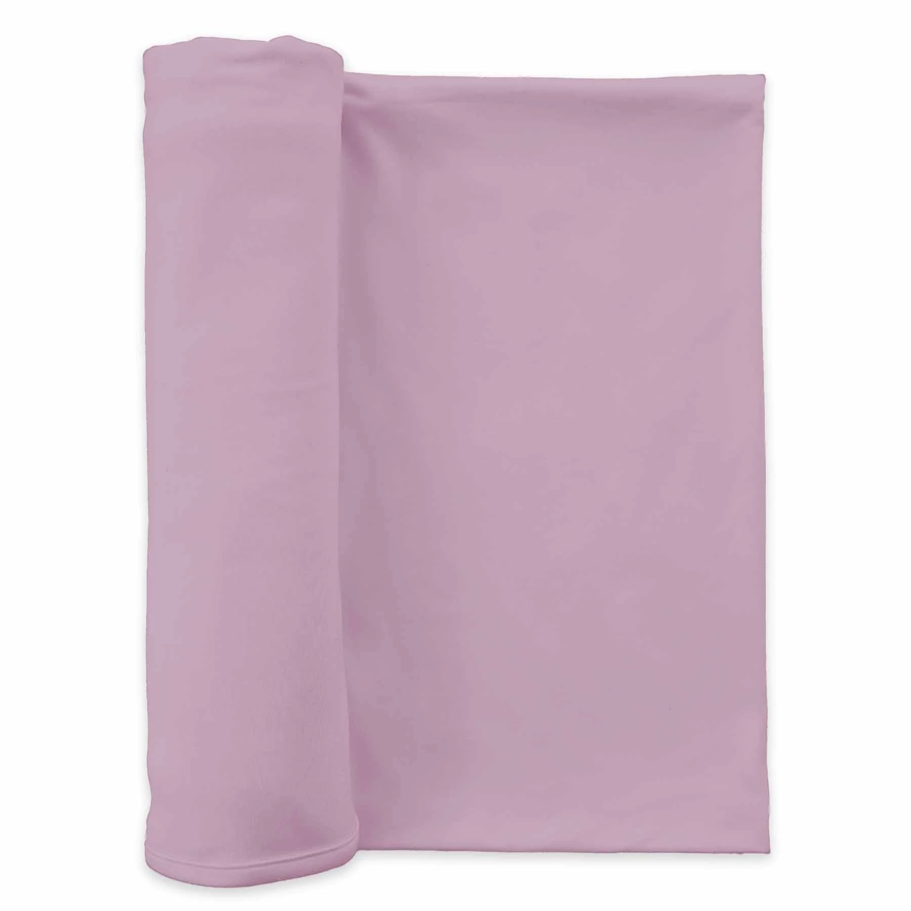 All Solid Bamboo Knit Swaddle Blankets: Dusty Blue - Image 6