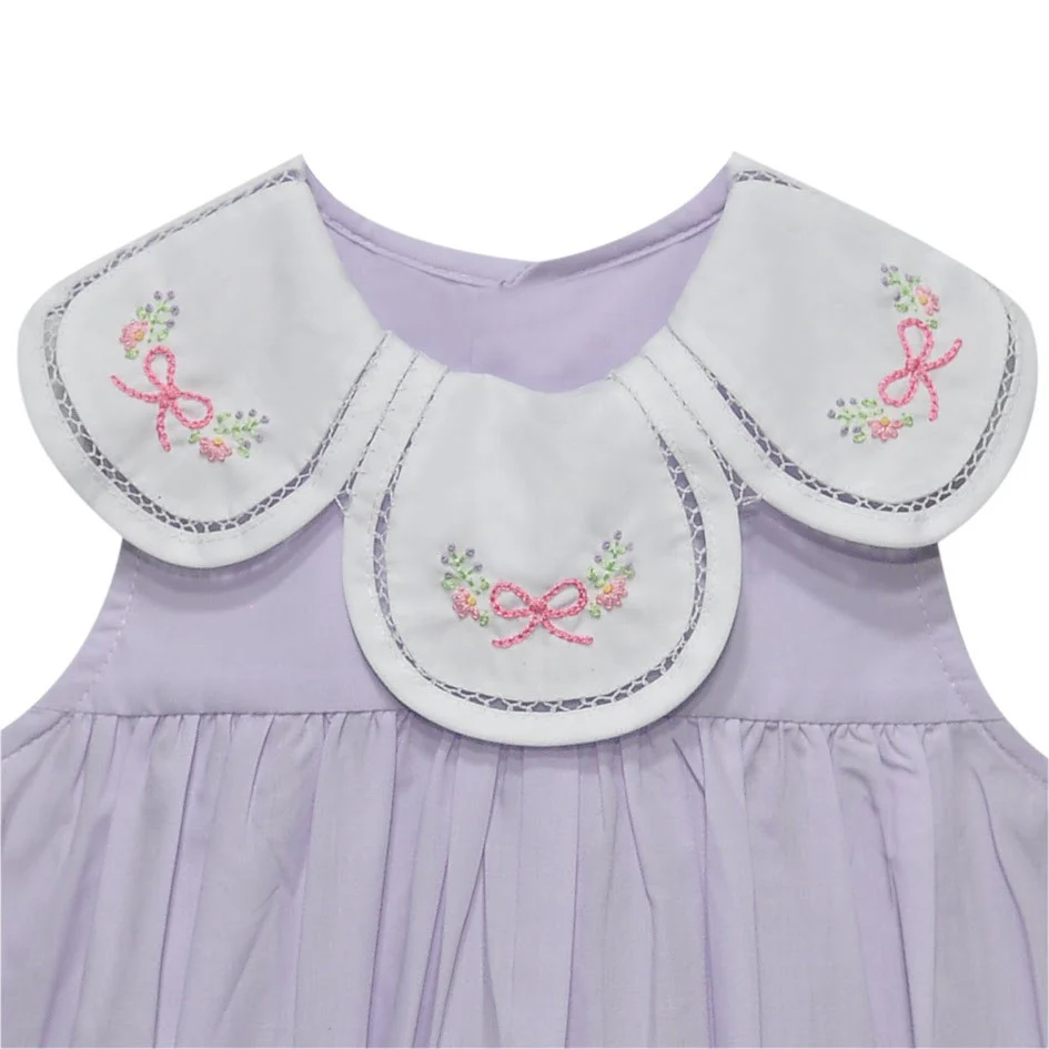 Anna Mae Dress-Violet Vines - Image 3