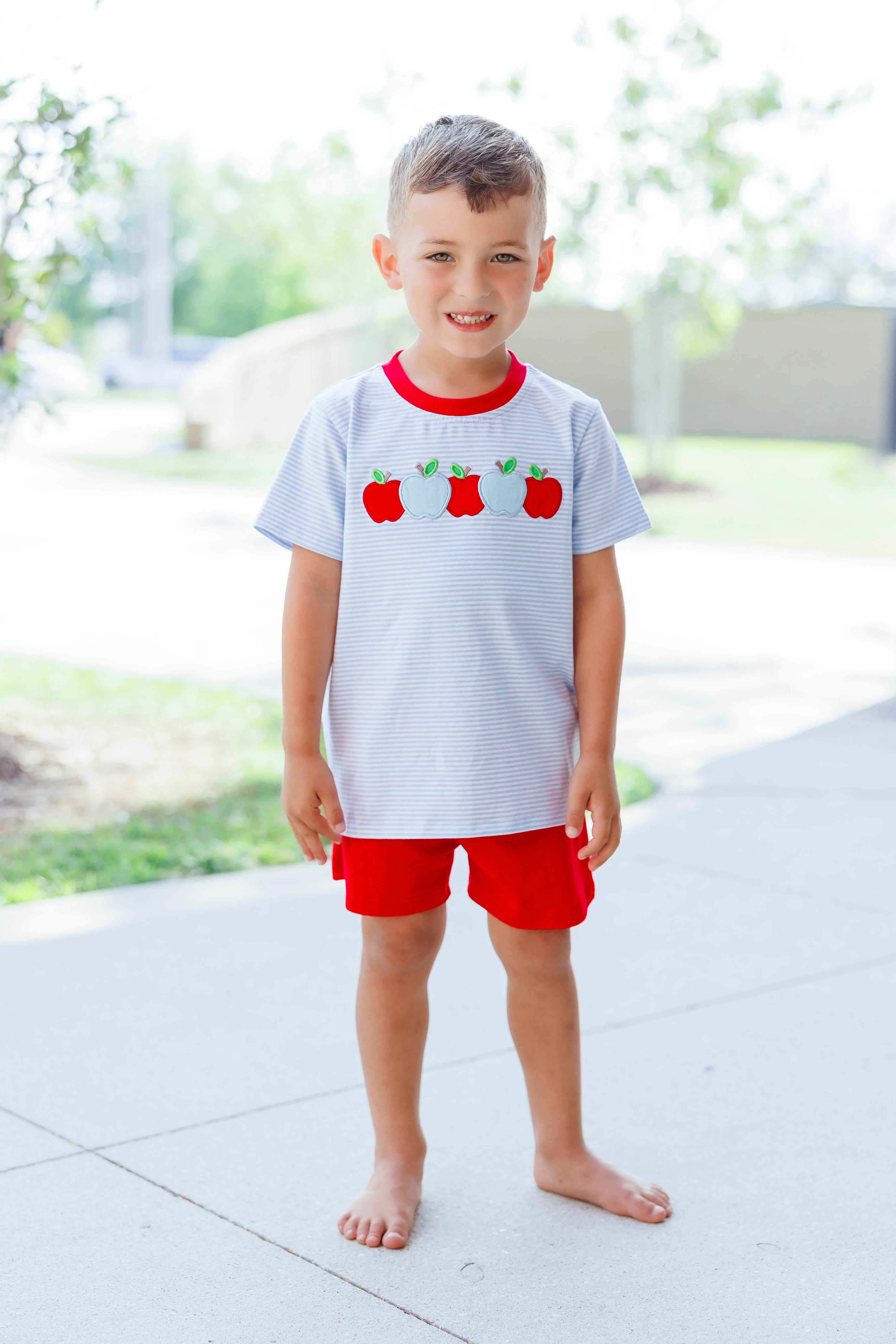 Apple A Day Short Set  by Jellybean Smock Candy - Image 8