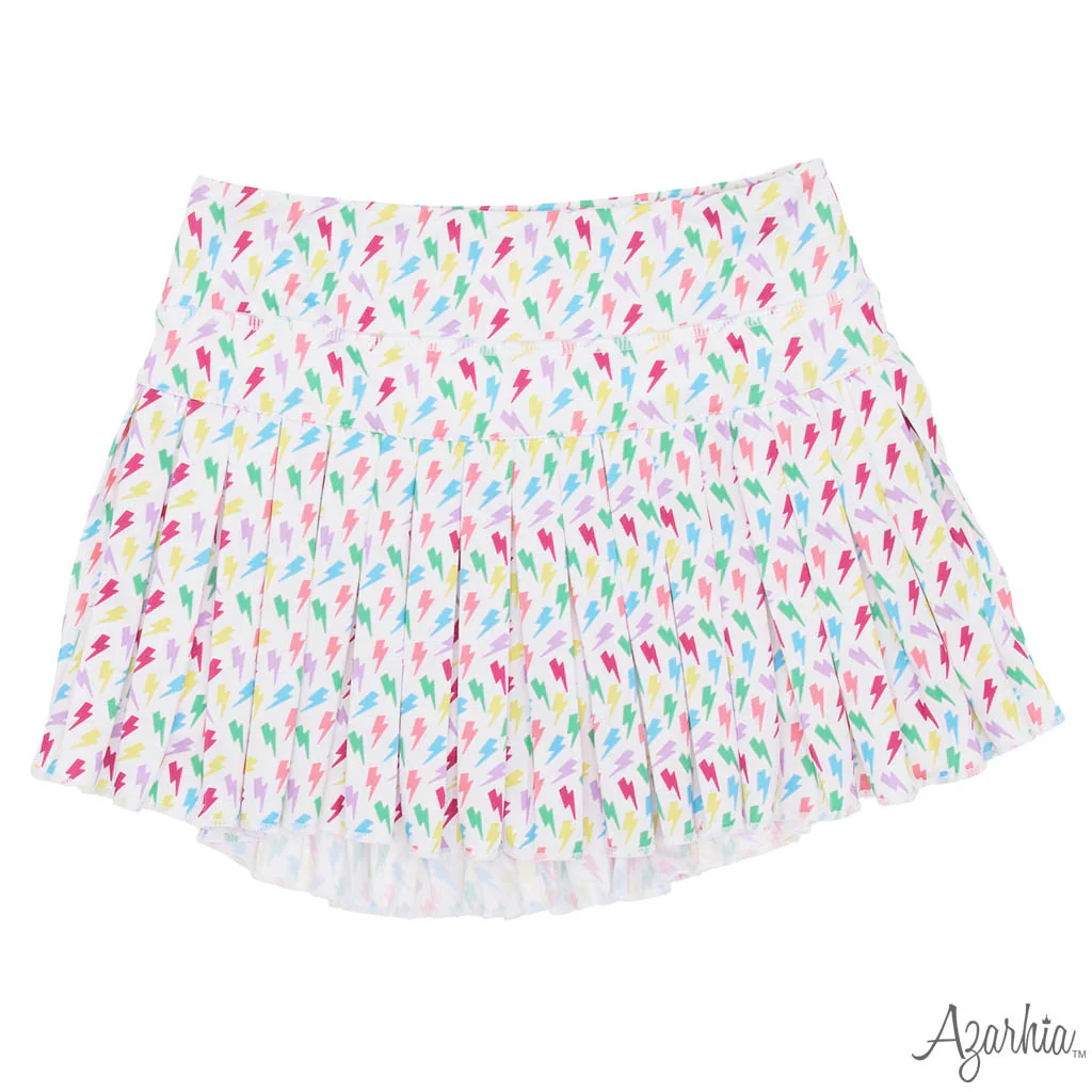 Azarhia *MANY COLORS* Mini Pleated Skort - Image 2