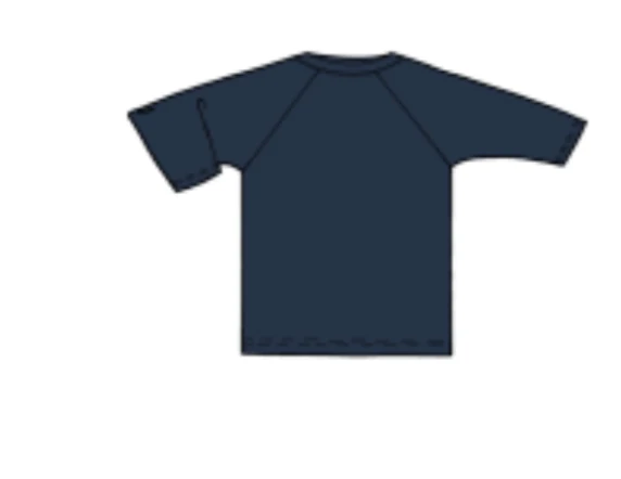 Baby Boys Rash Guard True Navy - Image 3