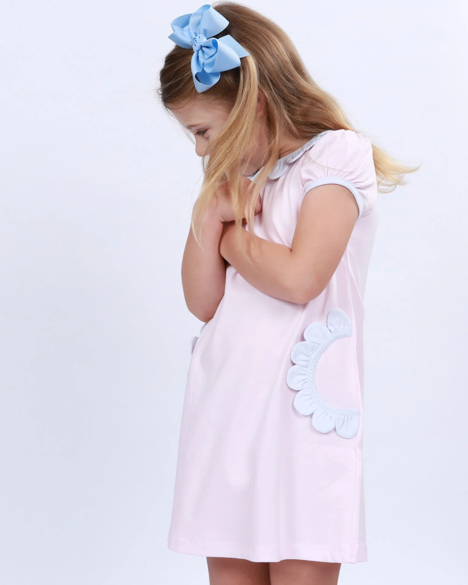 Baby Loren Patti Pink Dress - Image 3