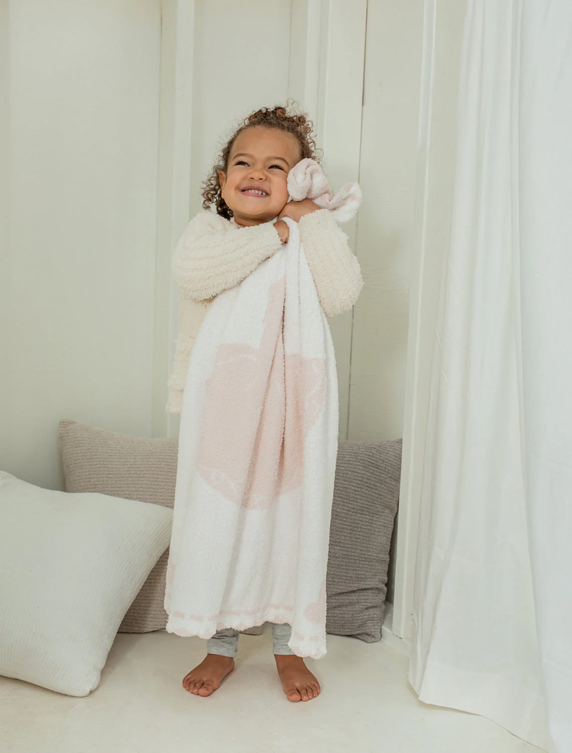 Barefoot Cozy Chic Dream Receiving Blanket One Size - Image 10