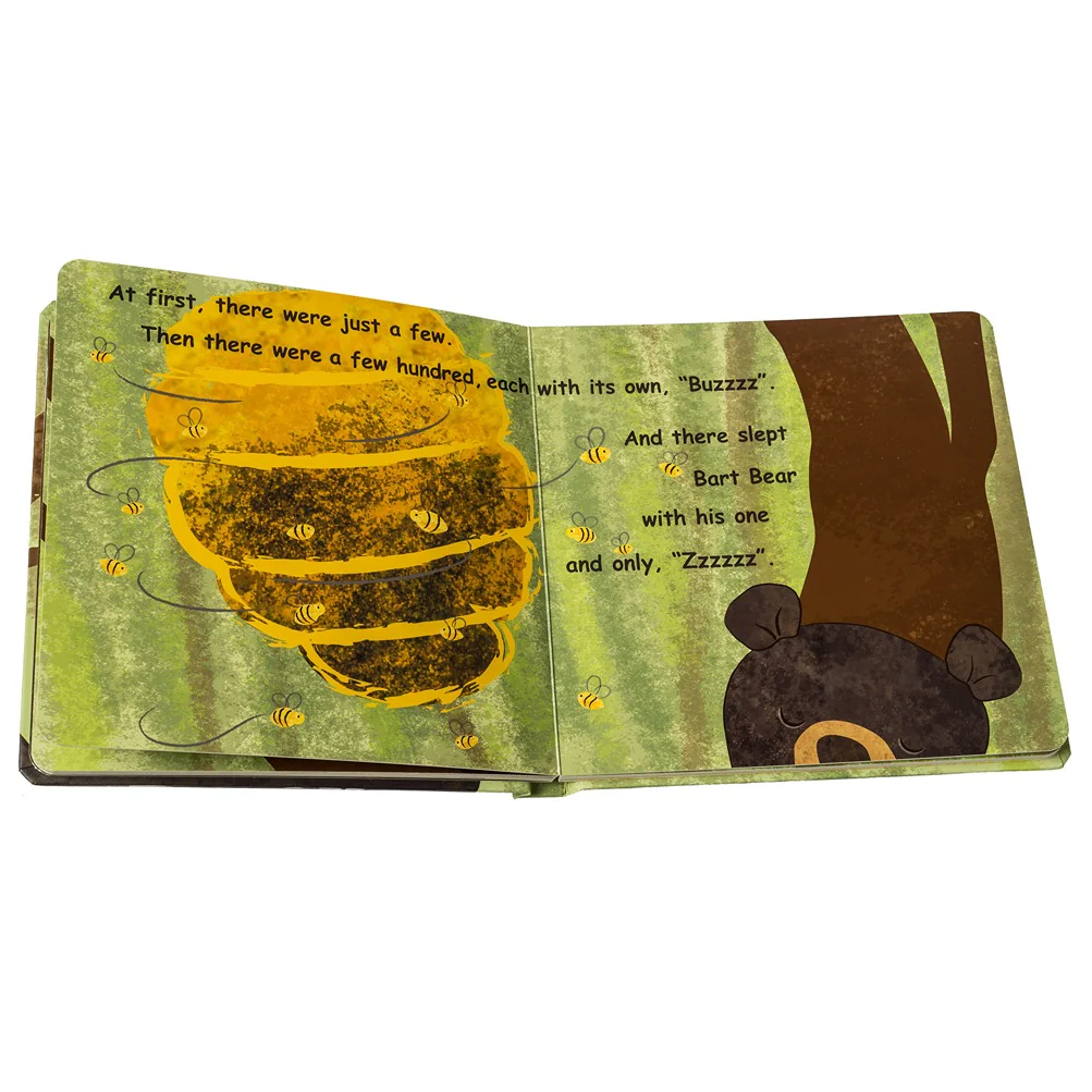 Bart Bear Board Book  -Board Book 8" - Image 3