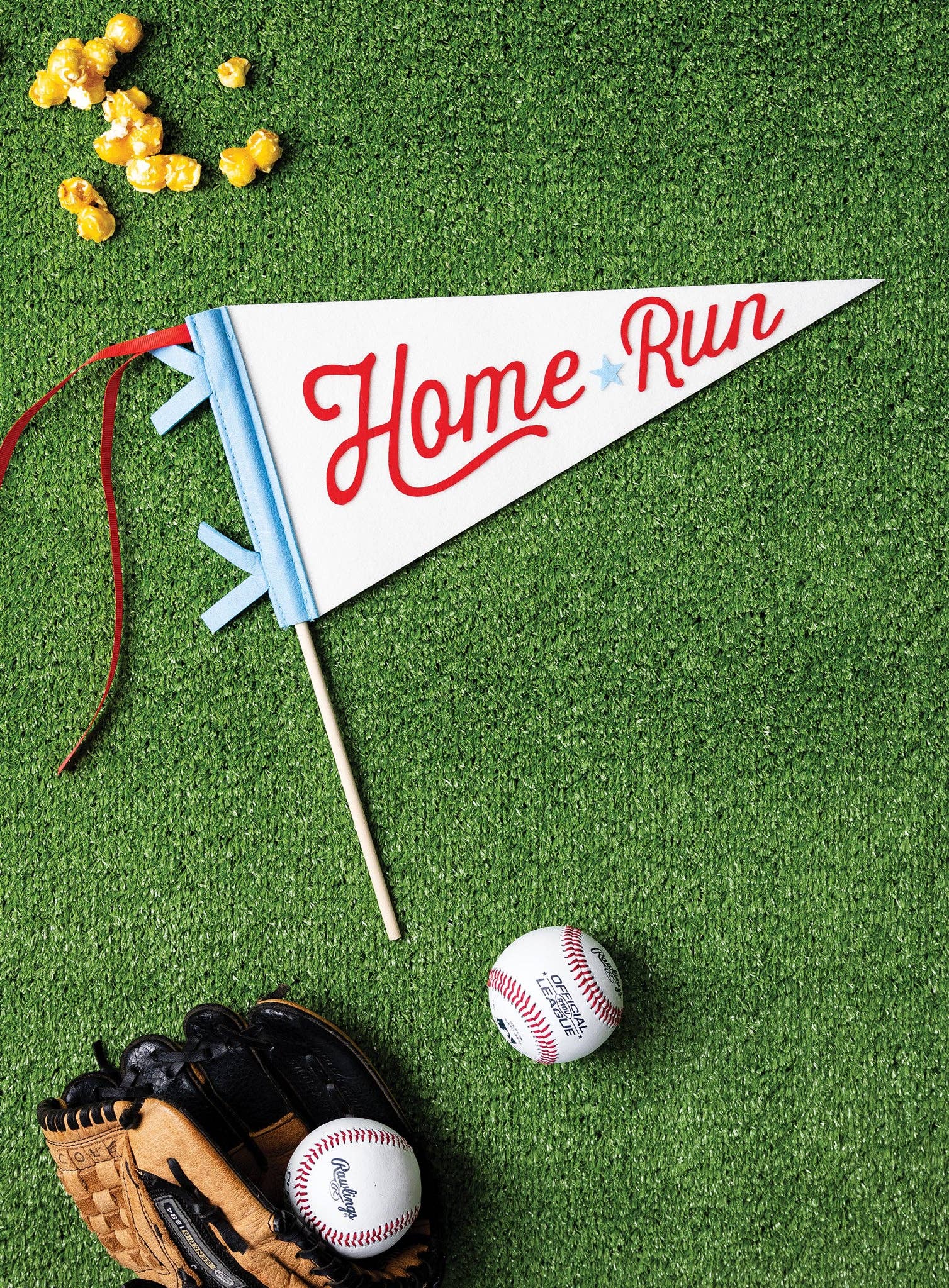 BAS1015 -  Baseball Felt Pennant Banner - Image 3