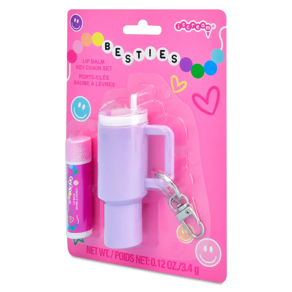 Besties Lip Balm Key Chain Set - Image 3