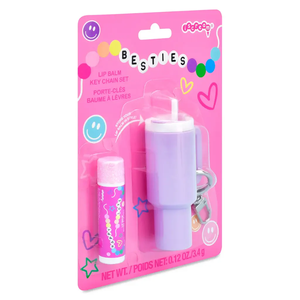Besties Lip Balm Key Chain Set - Image 4