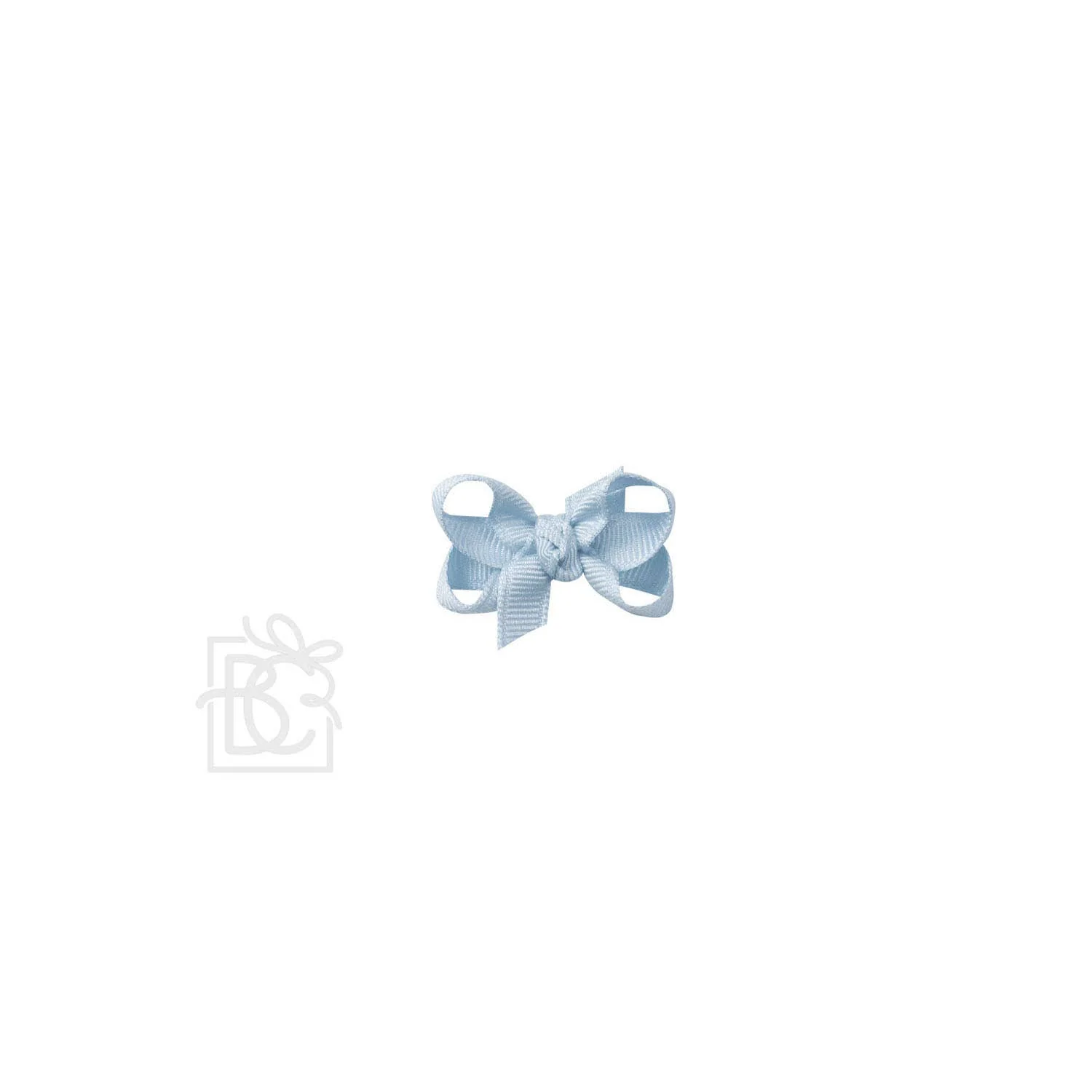 Beyond Creations’ Signature Grosgrain Double Knot Bow on Clip:  3.5" Medium - 7/8" Ribbon on Alligator Clip / MINT - Image 13