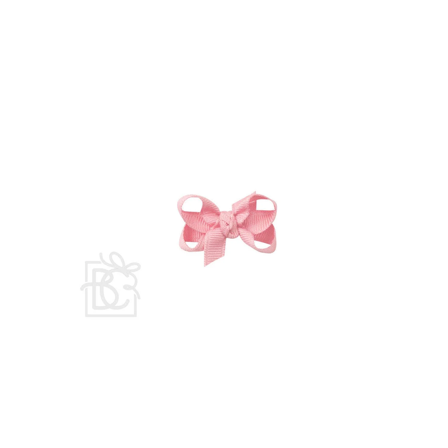 Beyond Creations’ Signature Grosgrain Double Knot Bow on Clip:  3.5" Medium - 7/8" Ribbon on Alligator Clip / MINT - Image 17