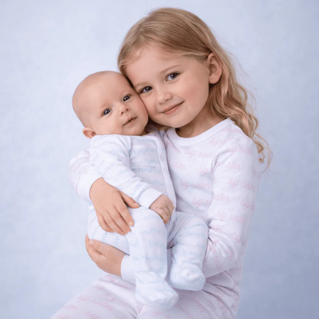 Magnolia Baby Big Sister Print Long Pajamas - Image 5
