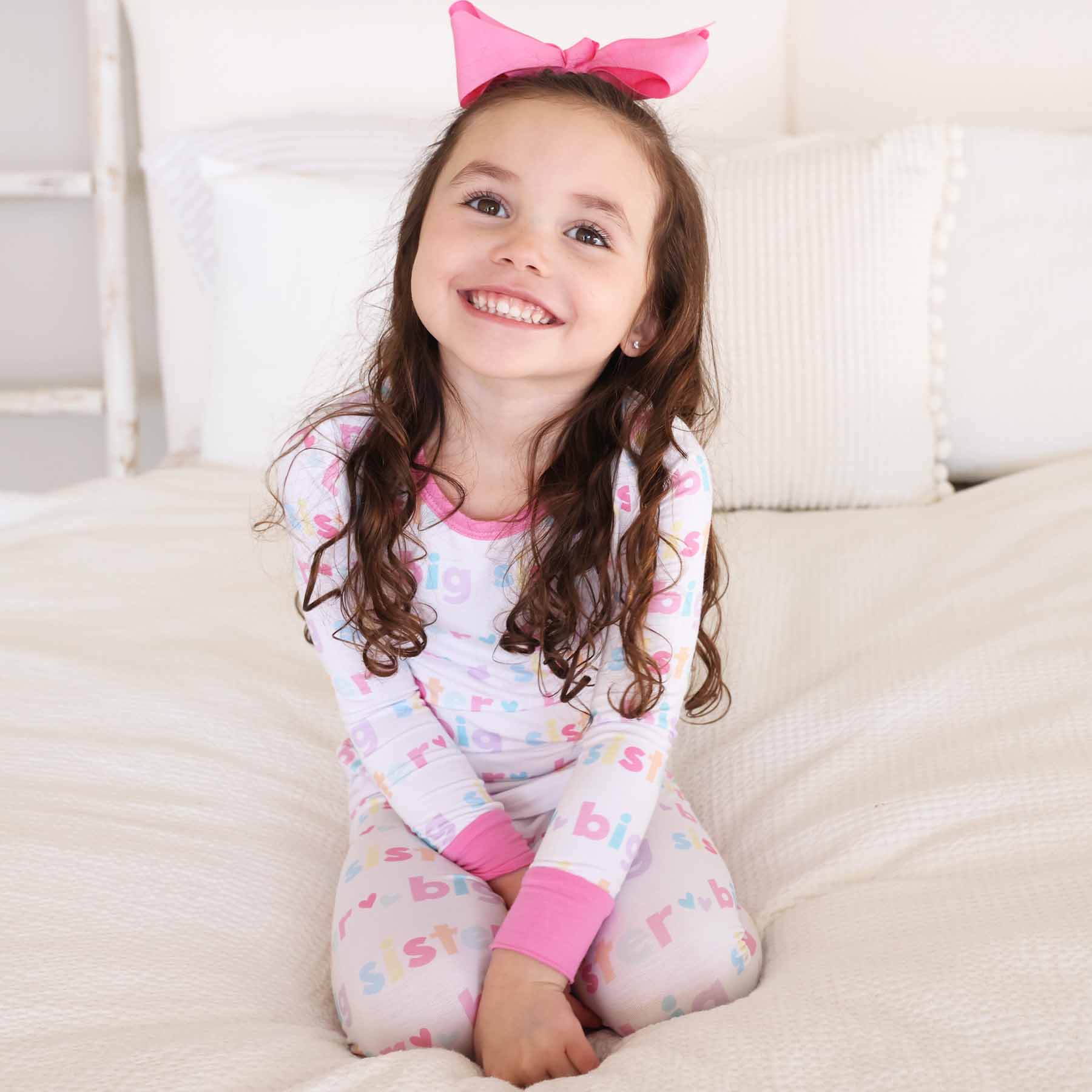 Big Sister Two Piece Pajama Set - Image 3