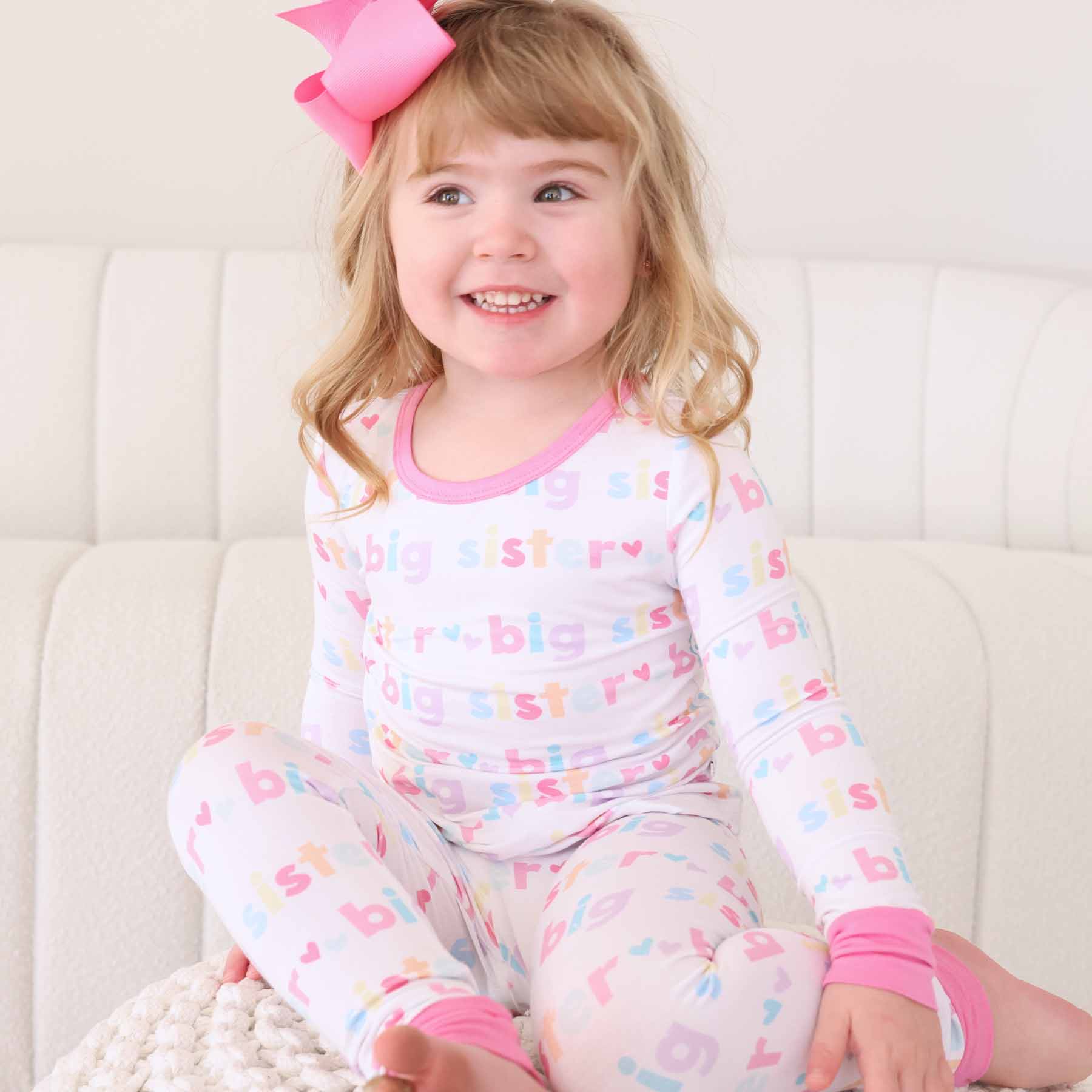 Big Sister Two Piece Pajama Set - Image 8