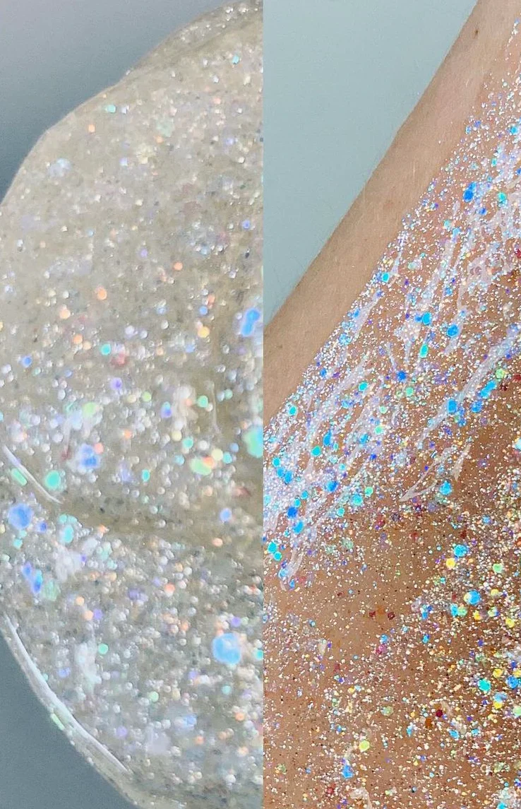 Birthday Everyday Party Cake Scented Holo-iridescent Glitter Body Gel 6 oz. - Image 5