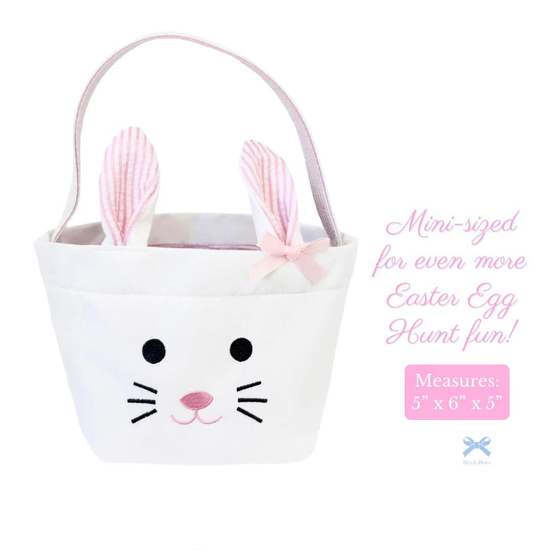 Bits & Bows Bitty Bunny Basket, Lavender - Image 2