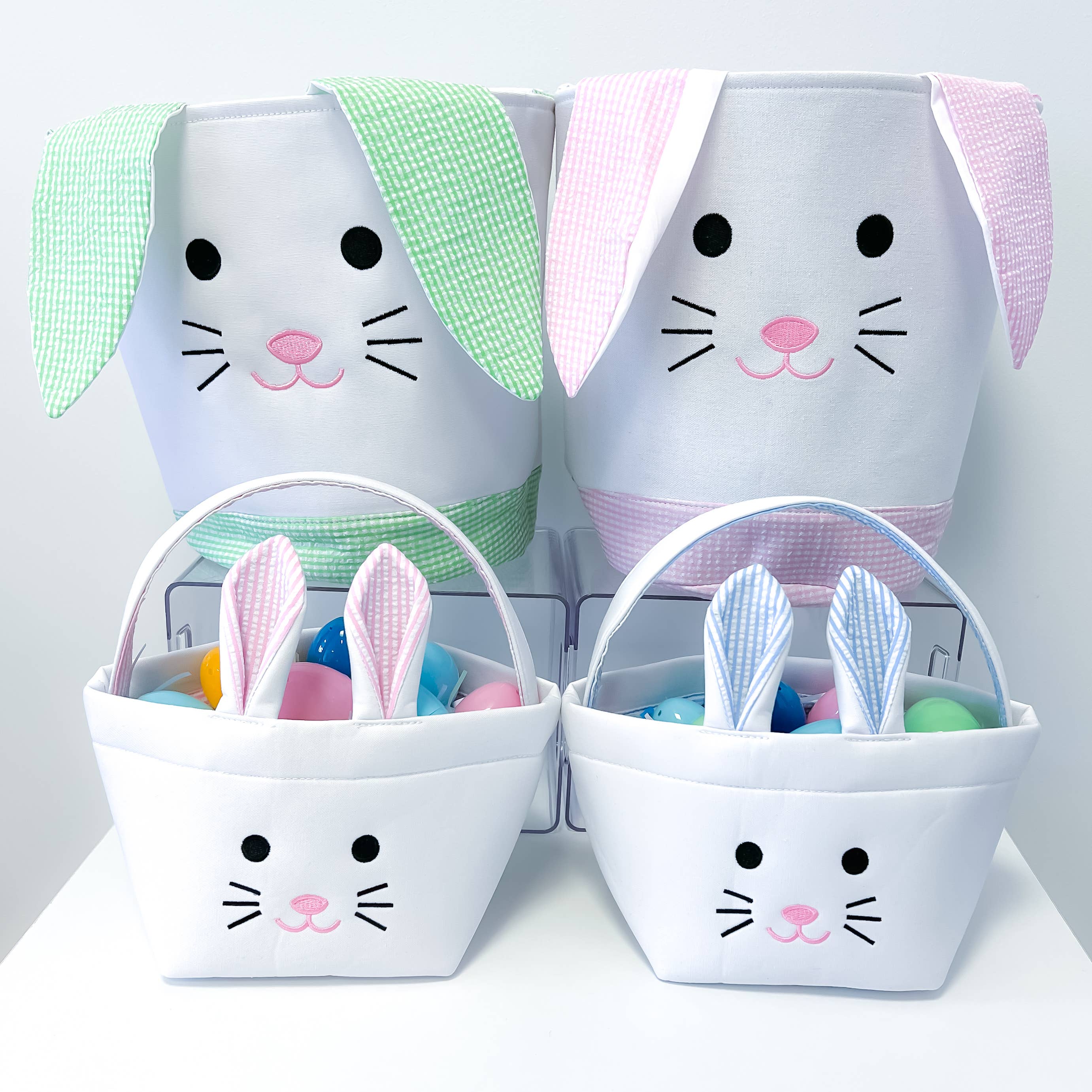 Bits & Bows Bitty Bunny Basket, Lavender - Image 3