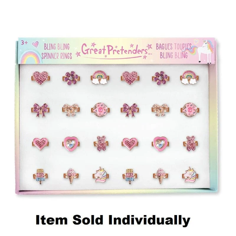 Bling Bling Spinner Rings Assorted - Image 2