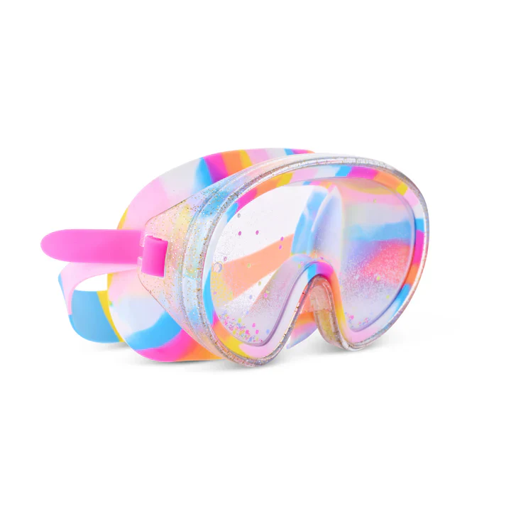 Bling20 Crystal Current Kids’ Swim Mask – Candy Corale - Image 2