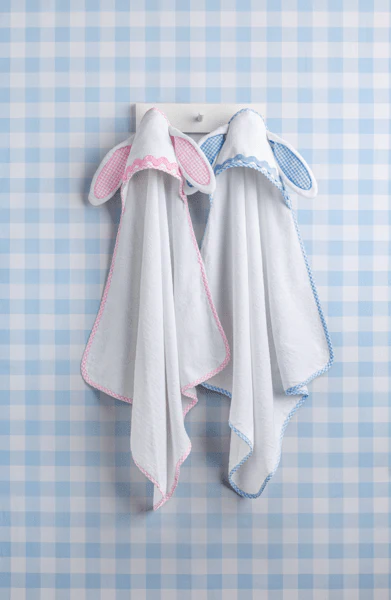 Blue Bunny Hooded Towel - Image 3