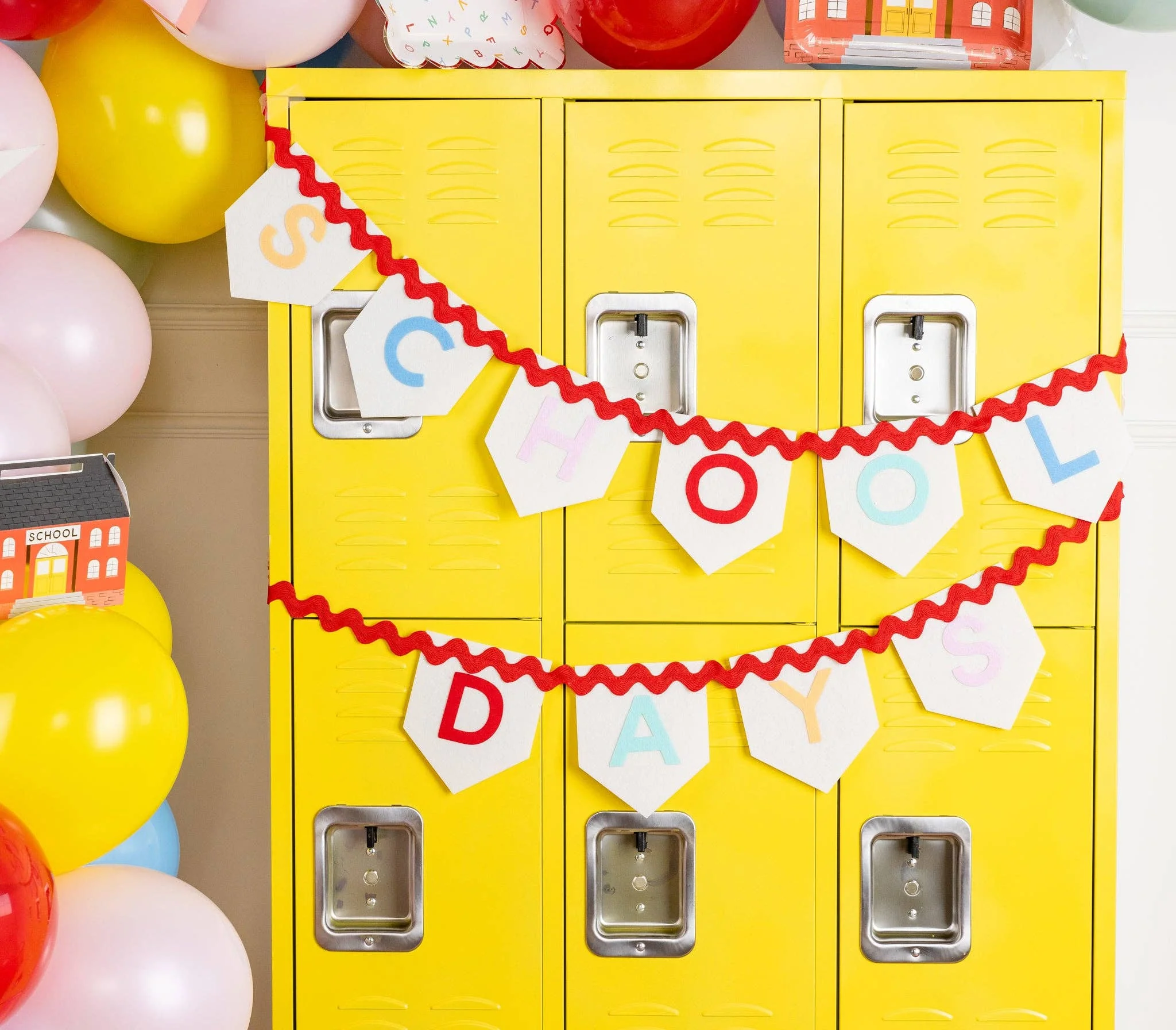 BTS1103 - School Days Felt Banner - Image 2