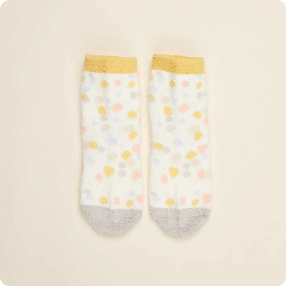 Warmies Calico Cat No-Slip Socks - Image 11