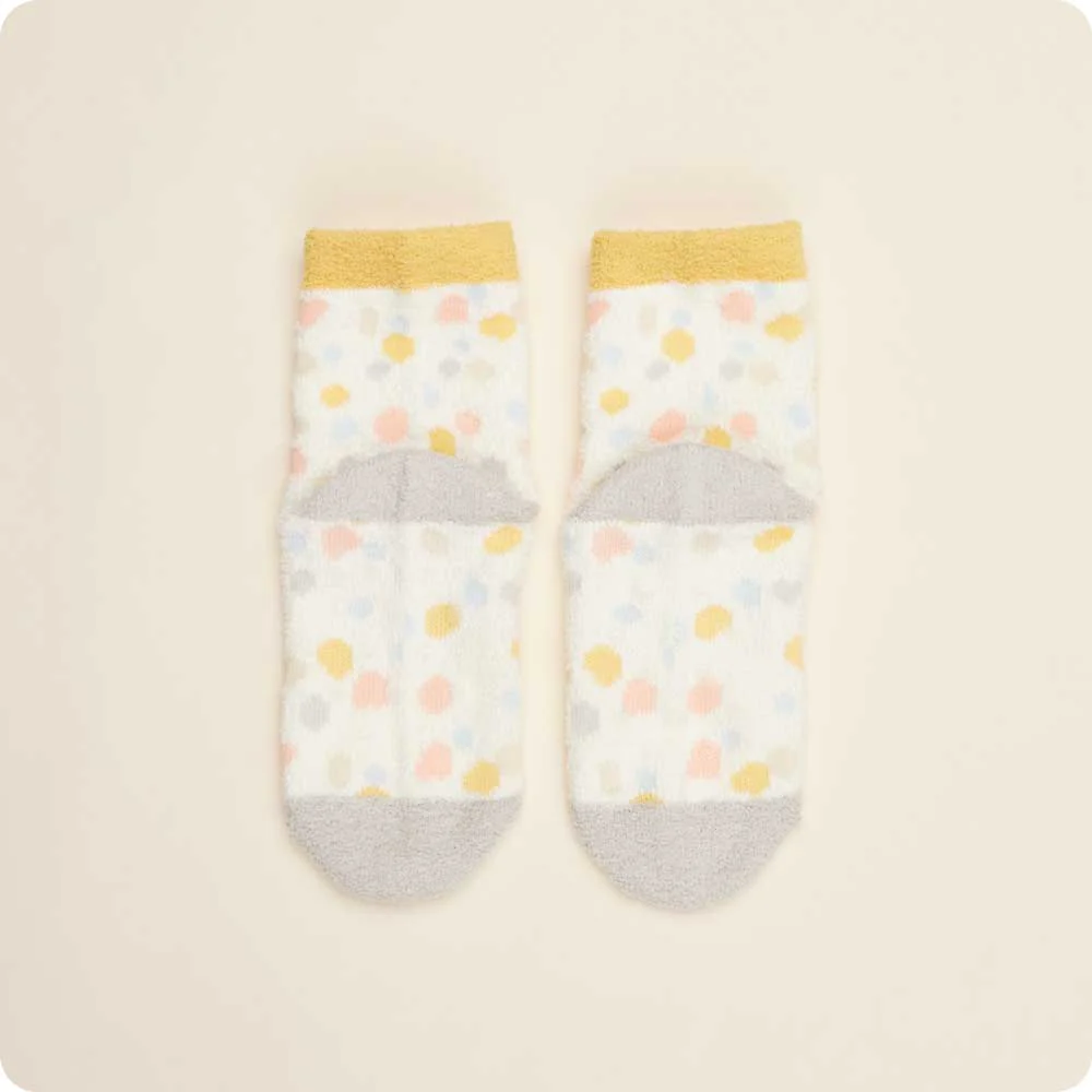 Warmies Calico Cat No-Slip Socks - Image 12