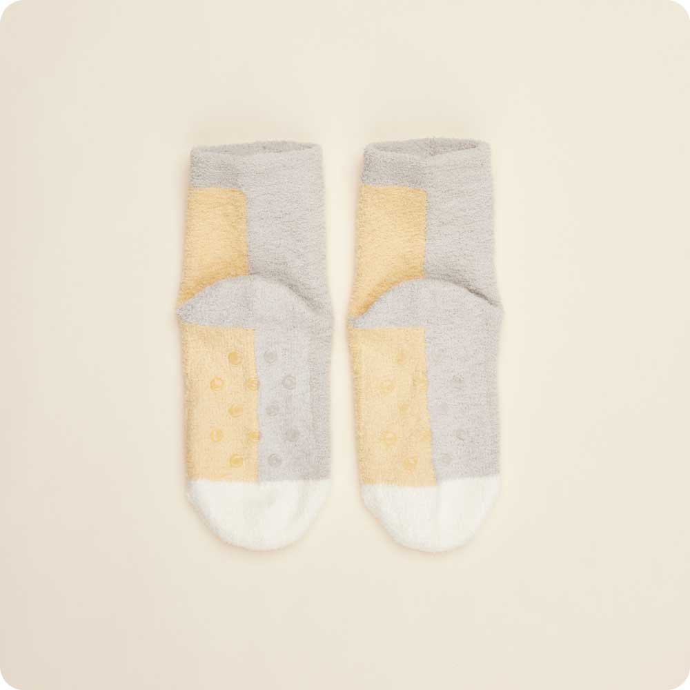 Warmies Calico Cat No-Slip Socks - Image 9