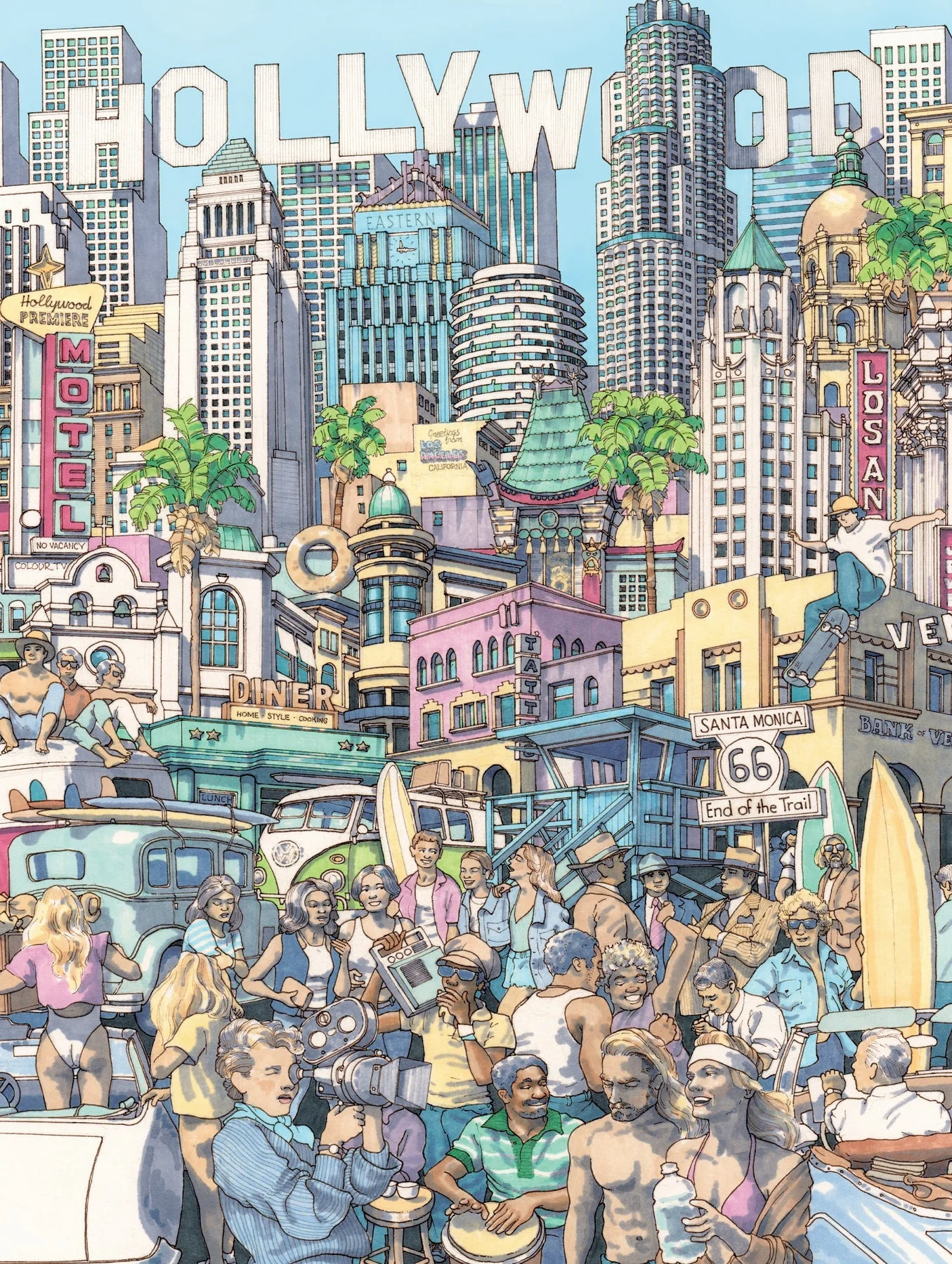 California Dreaming 500 Piece Jigsaw Puzzle - Image 3