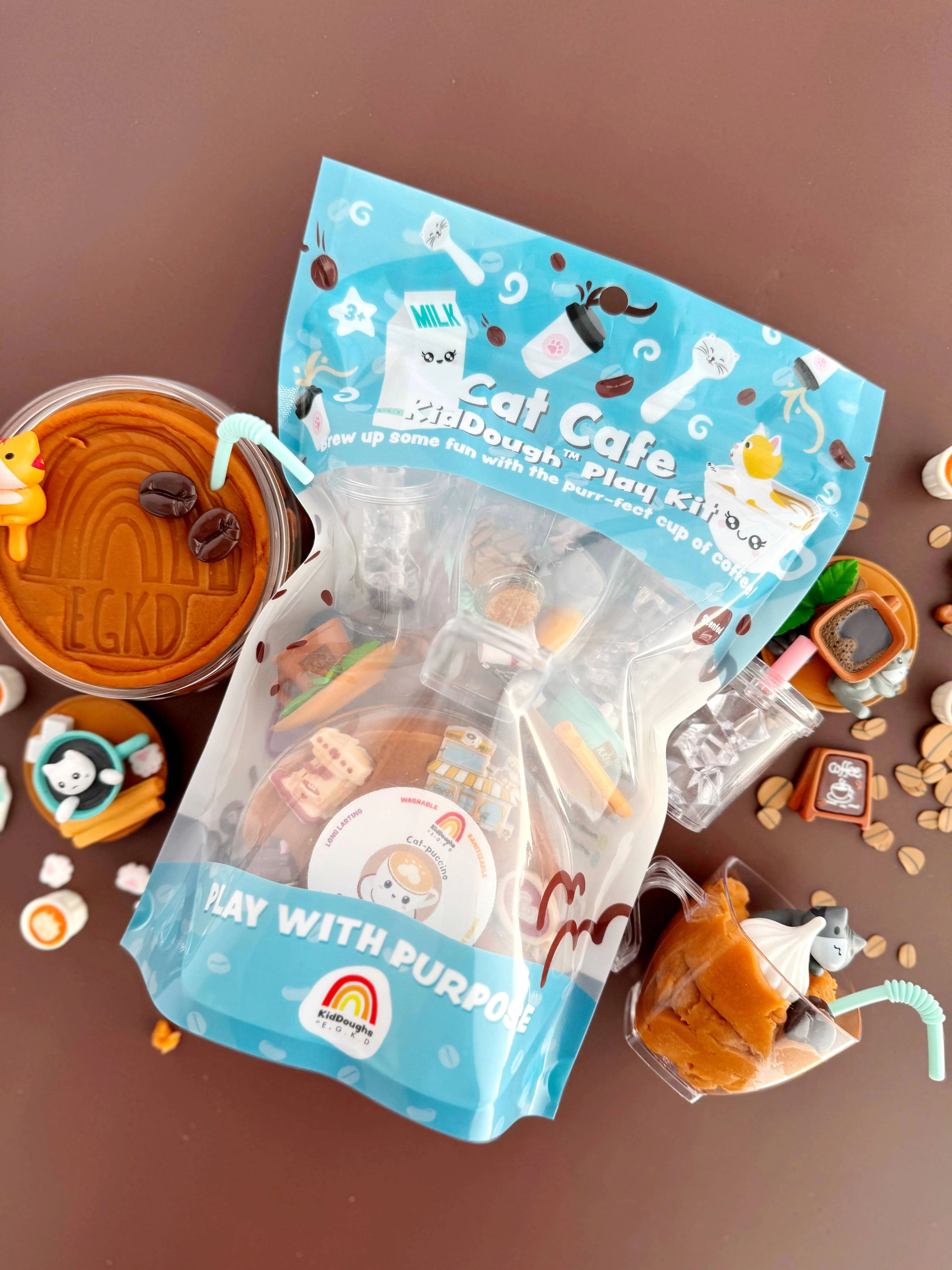 Cat Cafe KidDough Play Kit - Image 4