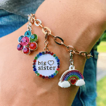CHARM IT® Glitter Rainbow Charm - Image 4