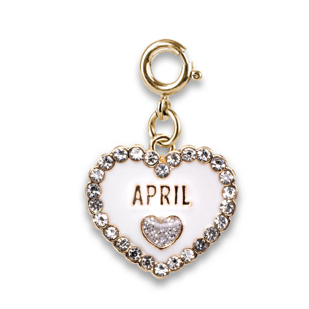 CHARM IT® Gold April Birthstone Charm - Image 2
