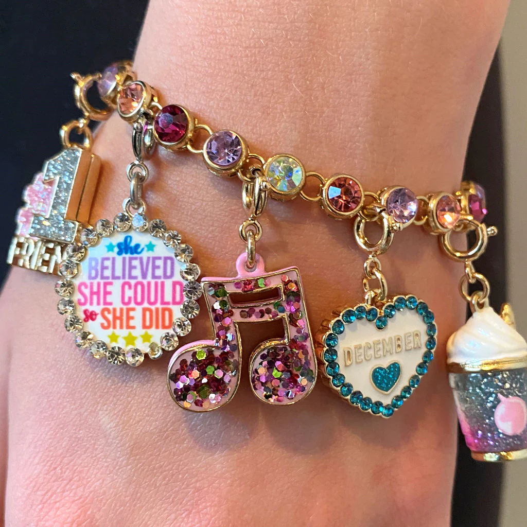 CHARM IT® Gold December Birthstone Charm - Image 2