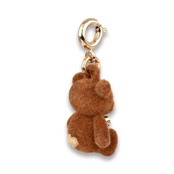 CHARM IT Gold Fuzzy Bear Charm - Image 4