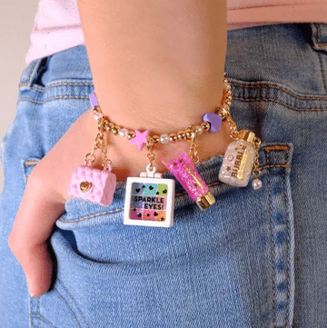 CHARM IT Gold Glitter Lip Gloss Charm - Image 2