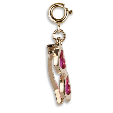 CHARM IT® Gold Heart Sunglasses Charm - Image 3