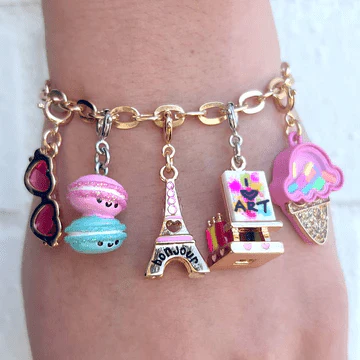 CHARM IT® Gold Heart Sunglasses Charm - Image 4