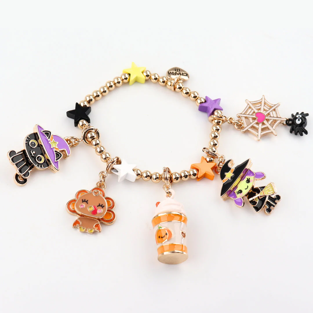 CHARM IT® Gold Spider Web Charm - Image 3