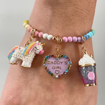 CHARM IT® Gold Unicorn Smoothie Charm - Image 2