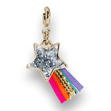 CHARM ITGold Glitter Shooting Star Charm - Image 3