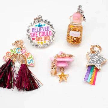 CHARM ITGold Glitter Shooting Star Charm - Image 5
