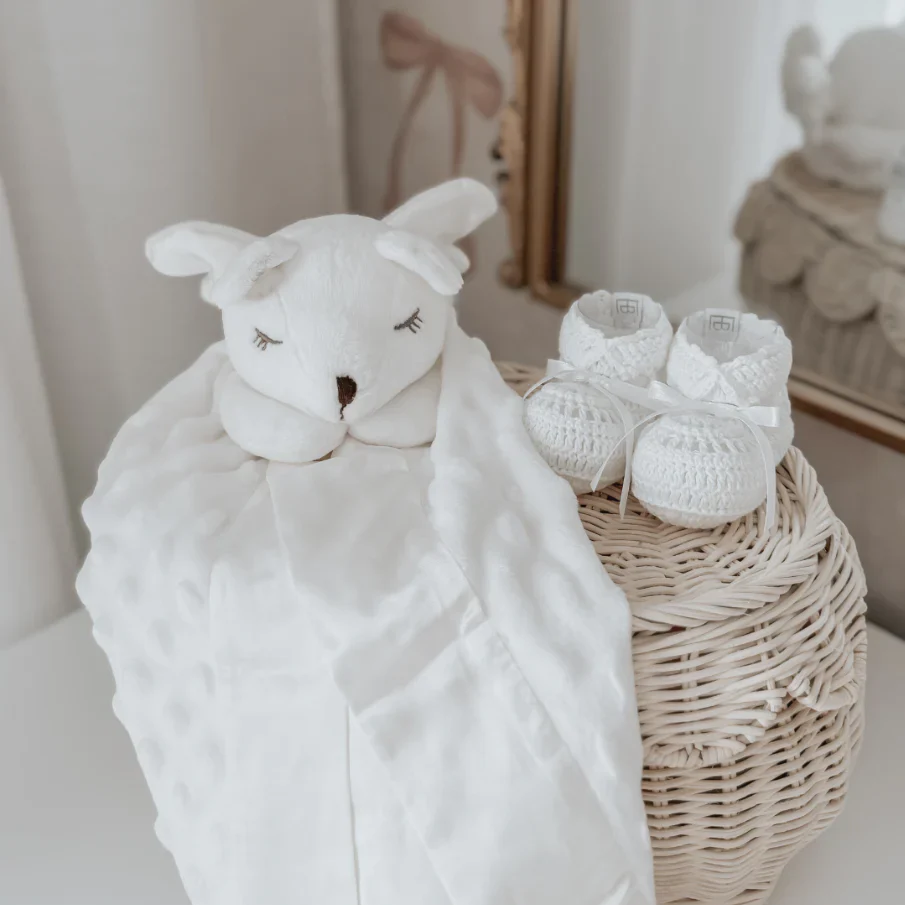 CHRISTENING HAND CROCHETED BABY BOOTIES - Image 2