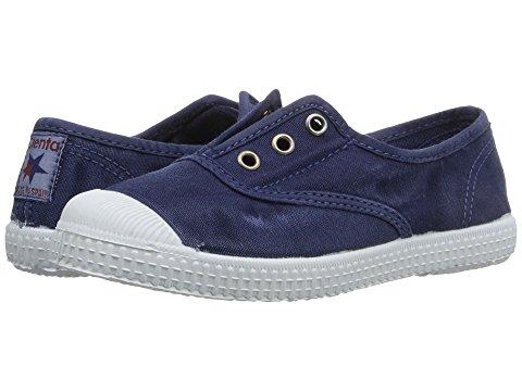 CIENTA NAVY CANVAS LACELESS SNEAKER - Image 14