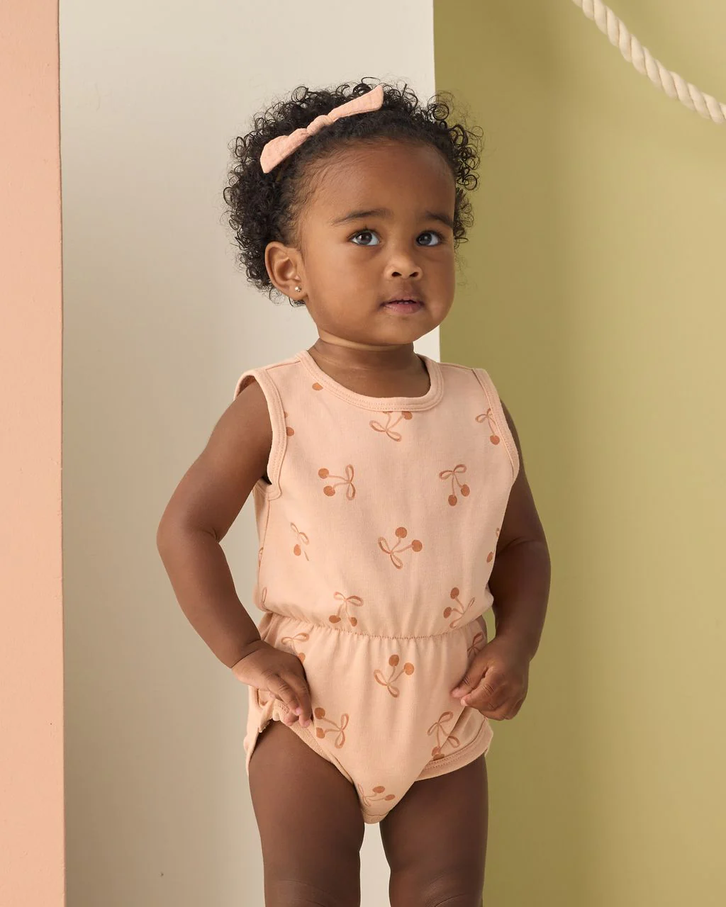 CINCH PLAYSUIT CHERRY BOWS - Image 4